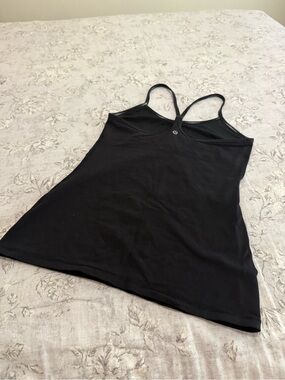 lululemon athletica Black Slim Racerback Tank